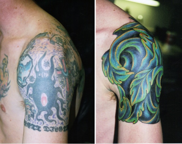 Amazing Tattoo Cover-Ups