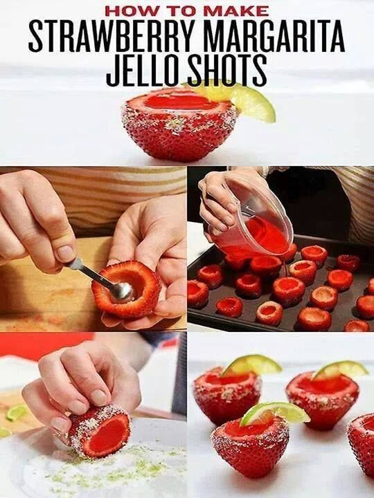 How To Make Strawberry Margarita Jello Shots
