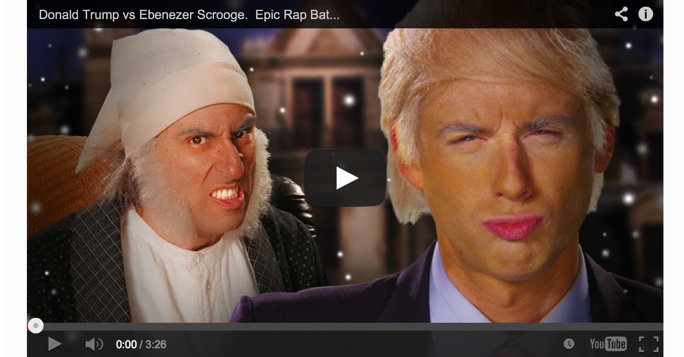 Donald Trump vs Ebenezer Scrooge – Epic Rap Battles of History