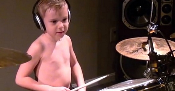 6 Year Old Drumming Prodigy Nails ‘Welcome To The Jungle’ By Guns N Roses!