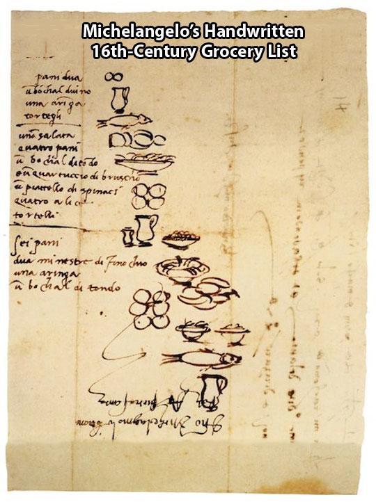 cool-Michelangelo-grocery-list-16th-century-1