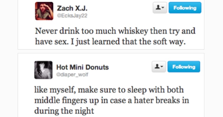 23 Inappropriately Funny Tweets