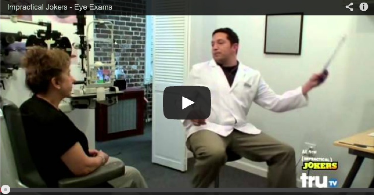 Seriously messed up eye exam ~ Impractical Jokers