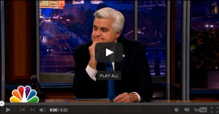 Jay Leno's Heartfelt Goodbye ~ The Tonight Show