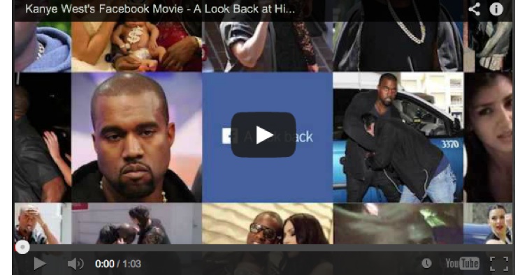 Kanye West's Facebook Movie