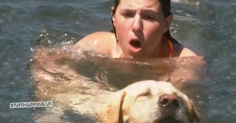 A 14-Year-Old Girl Was About To Drown. But You Can’t Believe How A Blind Dog Changes This Story.