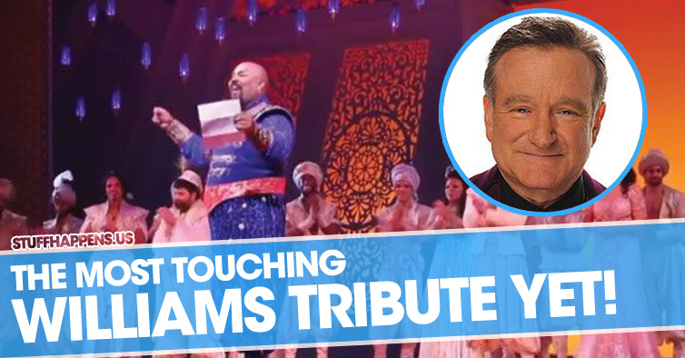 Broadway’s ‘Aladdin’ Cast Honor Robin Williams With Touching Tribute Performance
