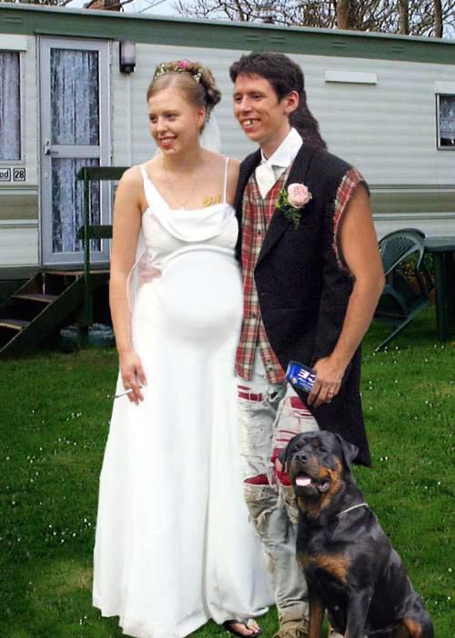 Redneck-Couple-Gets-Married
