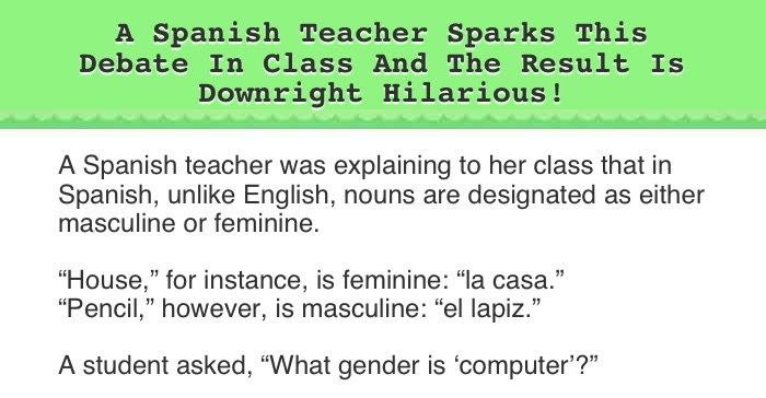 Spanish Teacher Sparks Debate