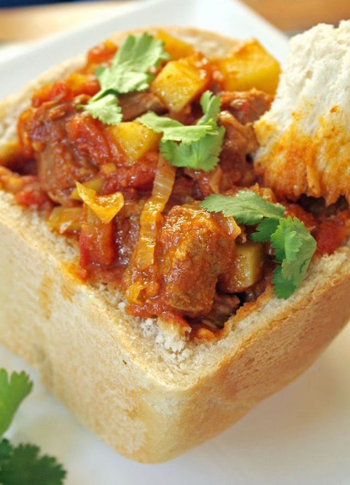 Best Street Foods, Bunny Chow - South Africa