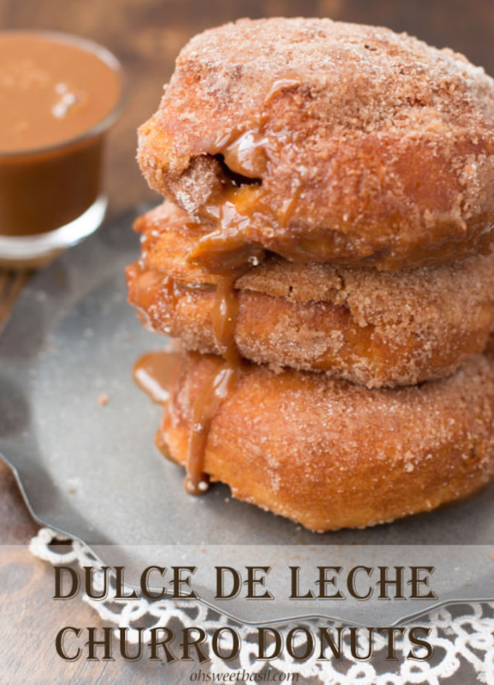 Cinco De Mayo - Dulce de Leche Churro Donuts