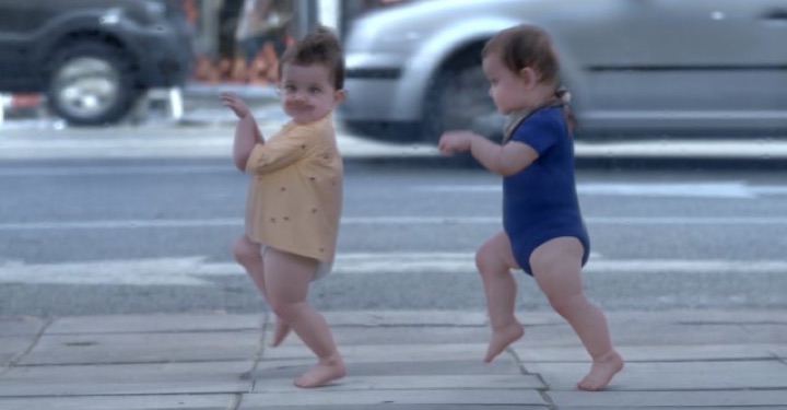 Evian Baby and Me Commercial