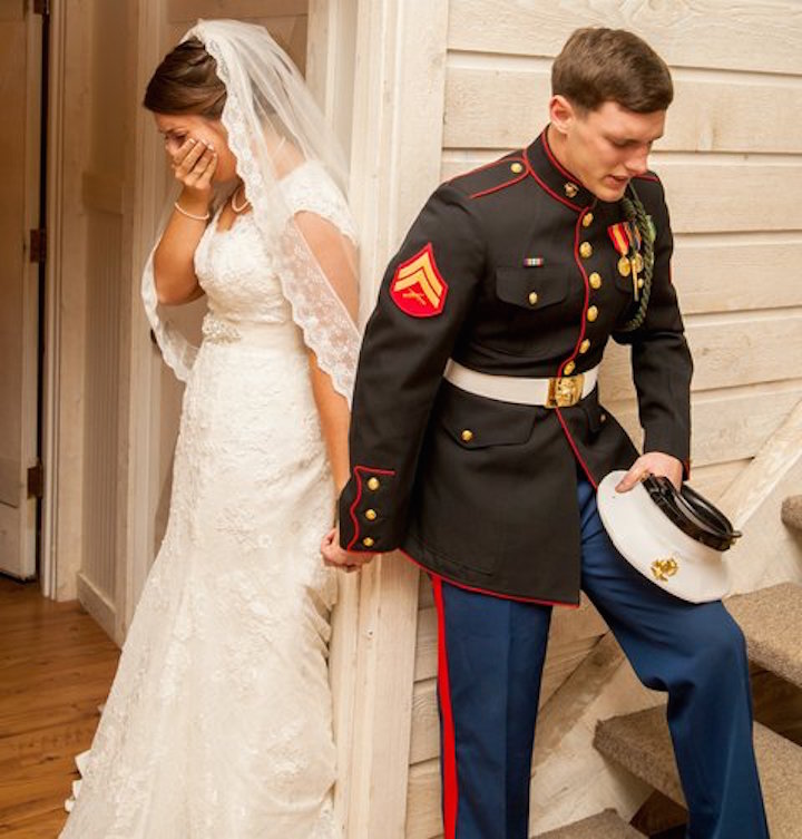 Wedding photo goes viral