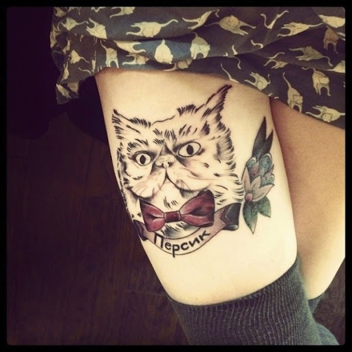 cat tattoo 08