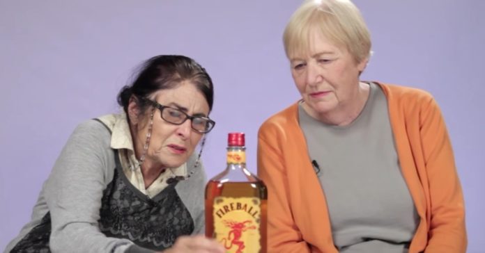 Four Grandmas Try Fireball Whisky